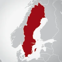 Map Sweden